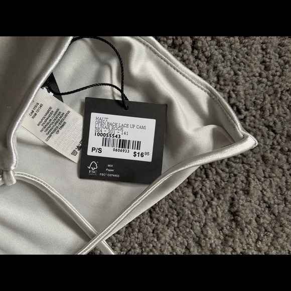 Garage Silk Crop Top - Picture 3 of 6